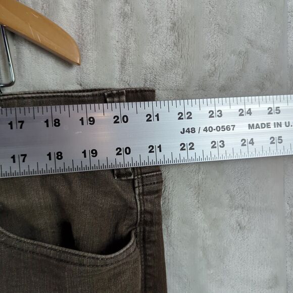 34 Heritage Men Charisma Comfort-Rise Classic Jeans Brown 44/34 Measures 42/28 - Picture 10 of 11